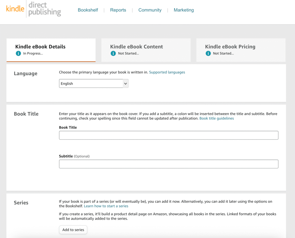 ISBN for self publishing